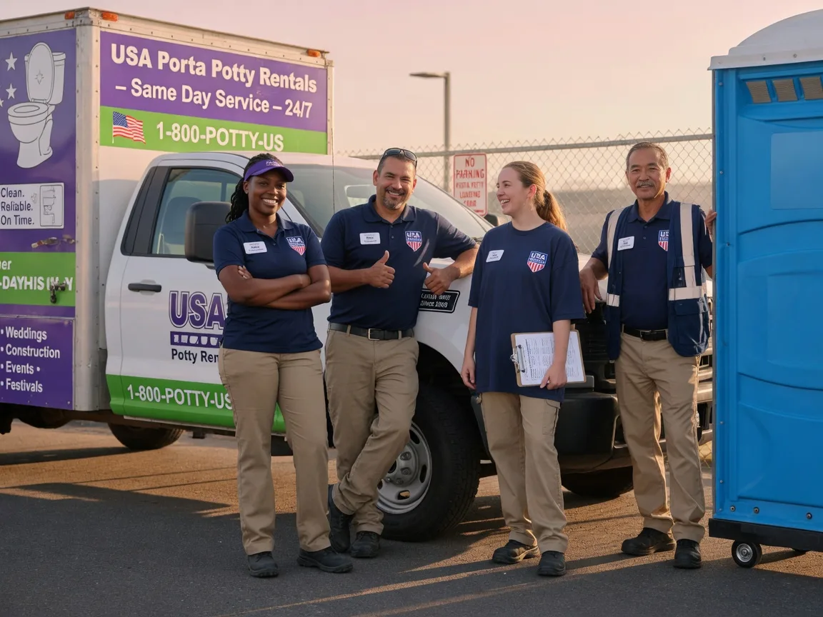 Porta Potty Rental company in Huntsville, IL