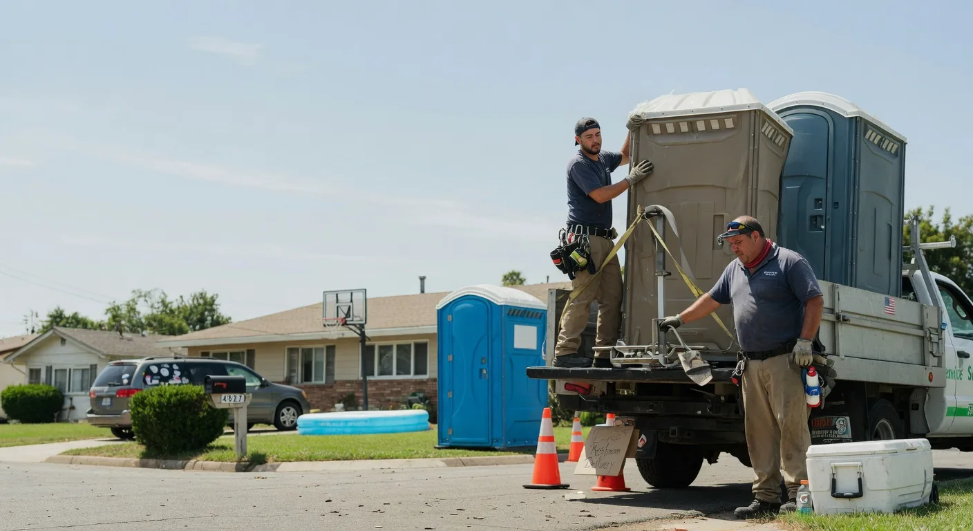 Porta Potty Rental in Huntsville, IL near me