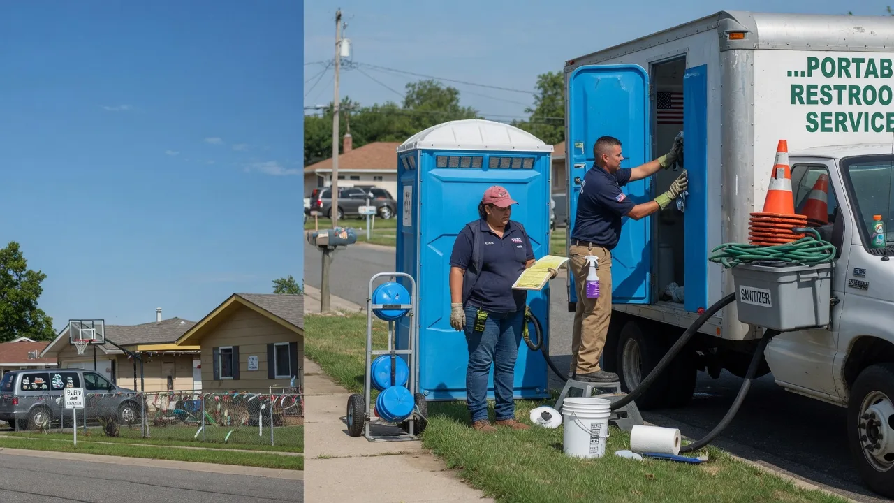 Portable Toilet Rental in Huntsville, IL near me